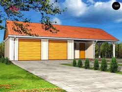 <p></p><p><em>Этот гараж на 2 машины с двухскатной крышей, способен стать настоящим украшением вашего участка и подарить хозяину комфорт от его эксплуатации!</em></p><h4><strong>Преимущества проекта Zg4:</strong></h4><ul><li>Гараж создан в таких пропорциях, которые позволят без стеснения припарковать два автомобиля.</li><li>Планировка гаража создана в традициях рационализма и предусматривает просторную складскую зону, которую можно использовать как в целях хранения всего необходимого для обслуживания автомобилей, так и переделать её в мастерскую.</li><li>Этот гараж отличается ярким экстерьером и террасой, которая подойдет как для парковки дополнительной машины, так и для организации места для отдыха. Благодаря этим качествам гараж станет не только функциональным, но и очень приятным дополнением к вашему дому!</li></ul><br><p></p>